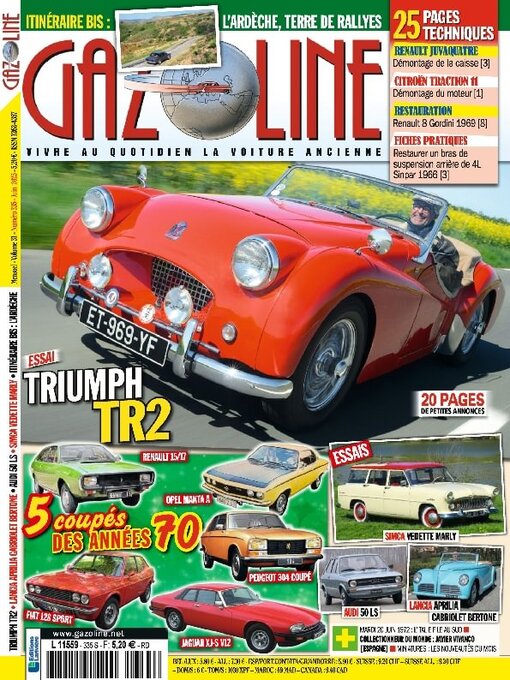 Title details for Gazoline by Editions Lariviere SAS - Available